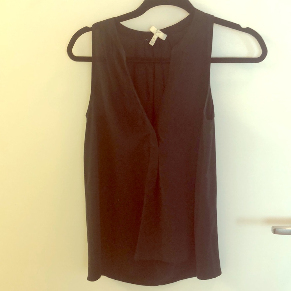 Joie Black Silk Aruna Top